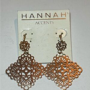 Gold Filigree Earrings